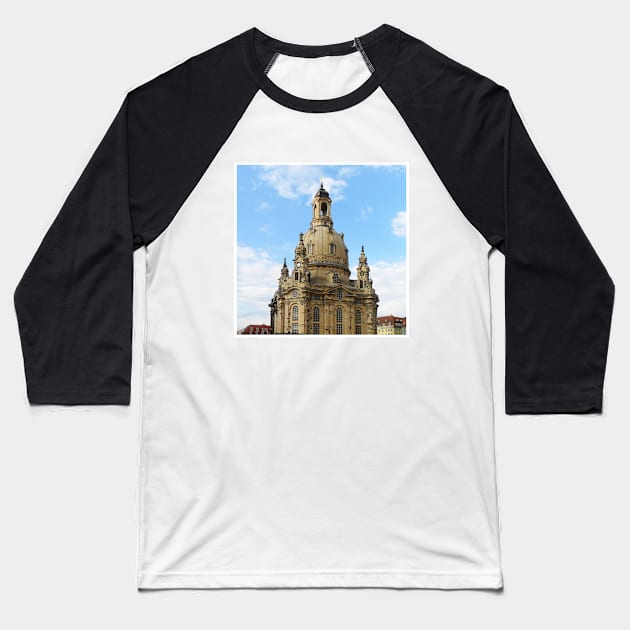 Dresden Germany sightseeing trip photography from city scape Europe trip Baseball T-Shirt by BoogieCreates